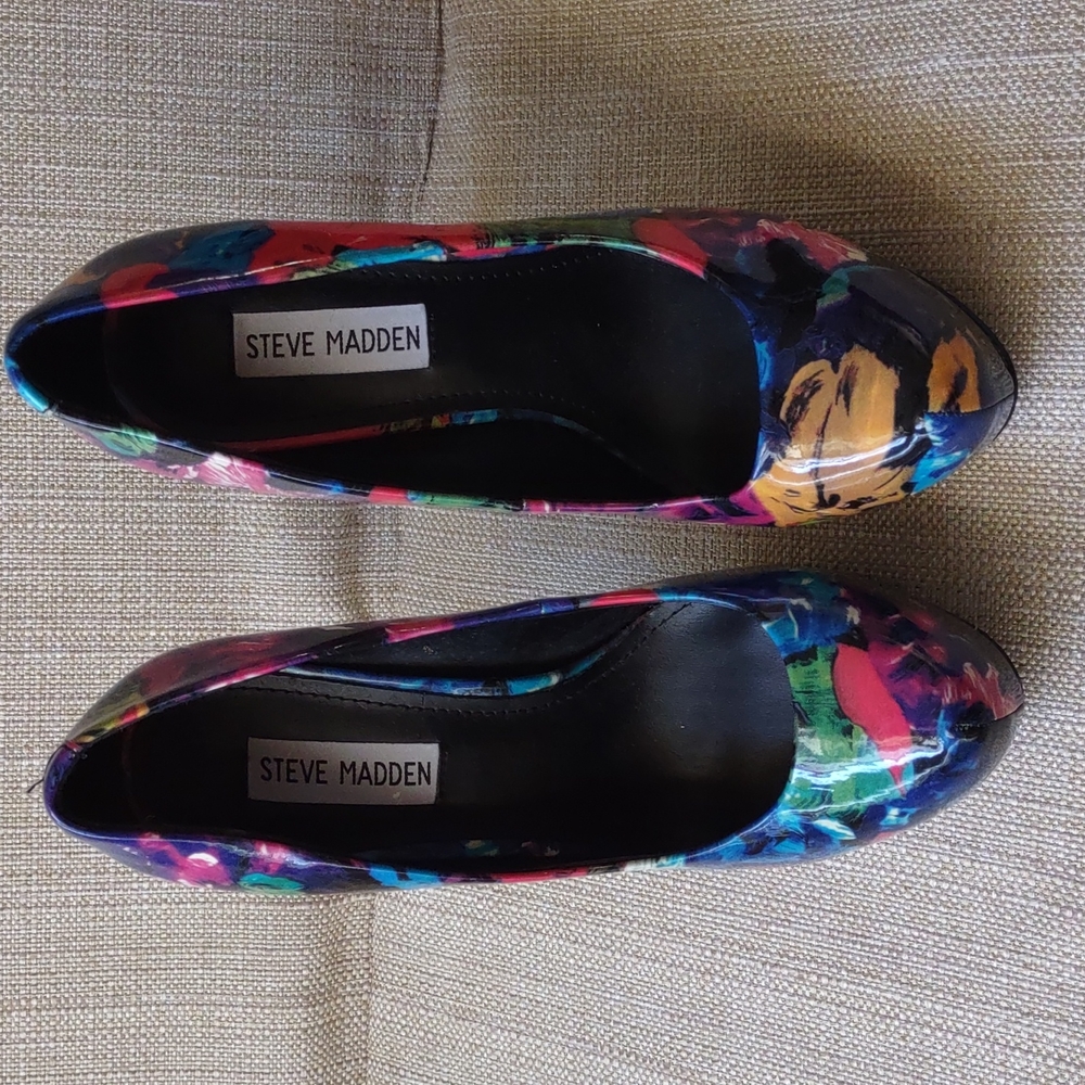 Steve Madden multicolor heels size 7